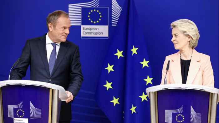 EU Releases 5 billion euros in Aid to Poland's Tusk Government
