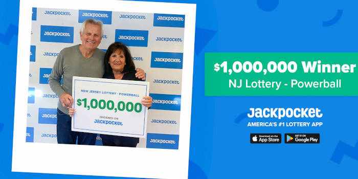 Jackpocket NJ Resident Wins $1 Million with $10 Powerball Ticket