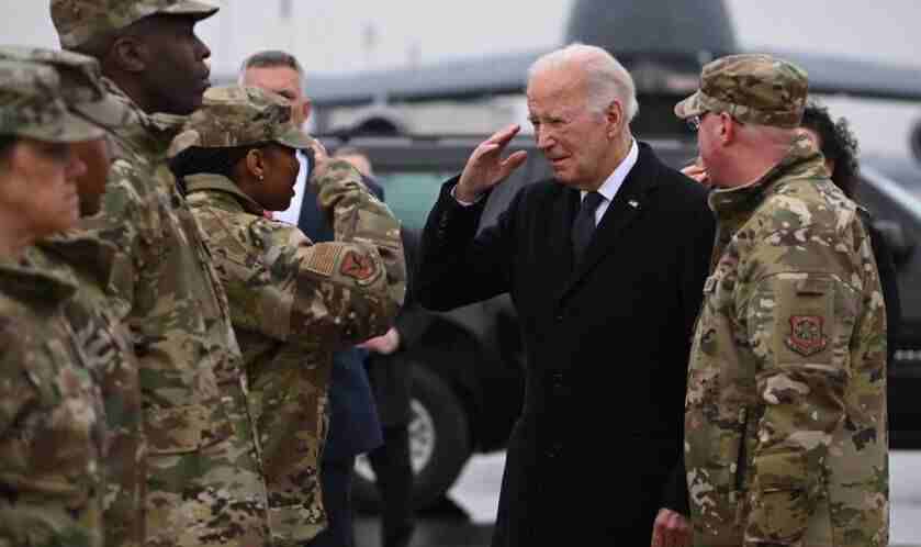President Biden Attends Ritual Return of Three US Soldiers Killed in Jordan