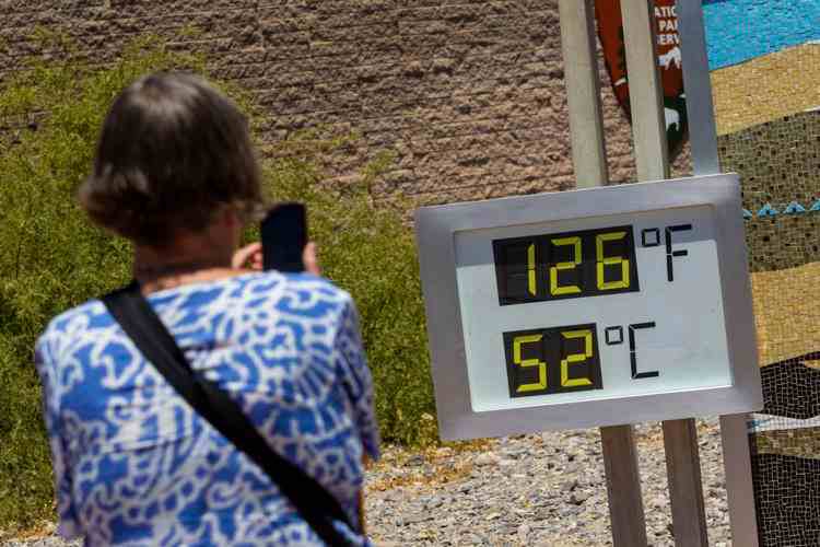 The Temperature Reaches 128 In California’s Death Valley, Motorcyclist Dies From Heat Exposure