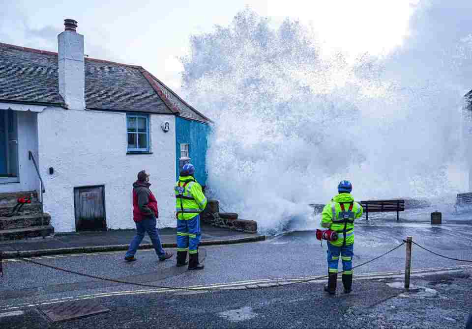 Storm Lilian Hits UK With Strong Winds And Heavy Rain