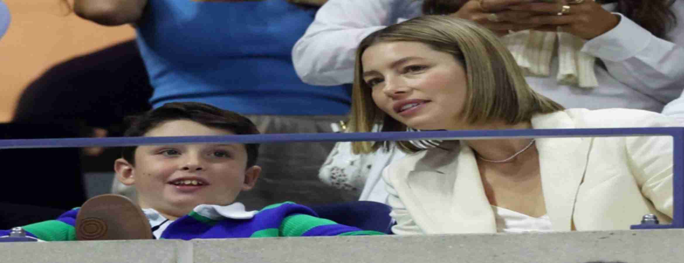 Jessica Biel's 9-Year-Old Son Silas Shines in a Rare Snapshot from the 2024 US Open
