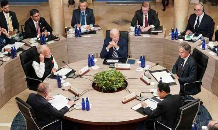 Biden Hosts Quad Leaders to Strengthen Maritime Security